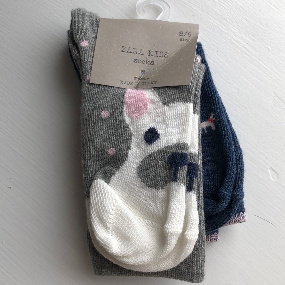 NWT Zara Girl Socks